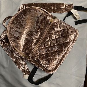 Velvet Rose Gold Mini BackPack!